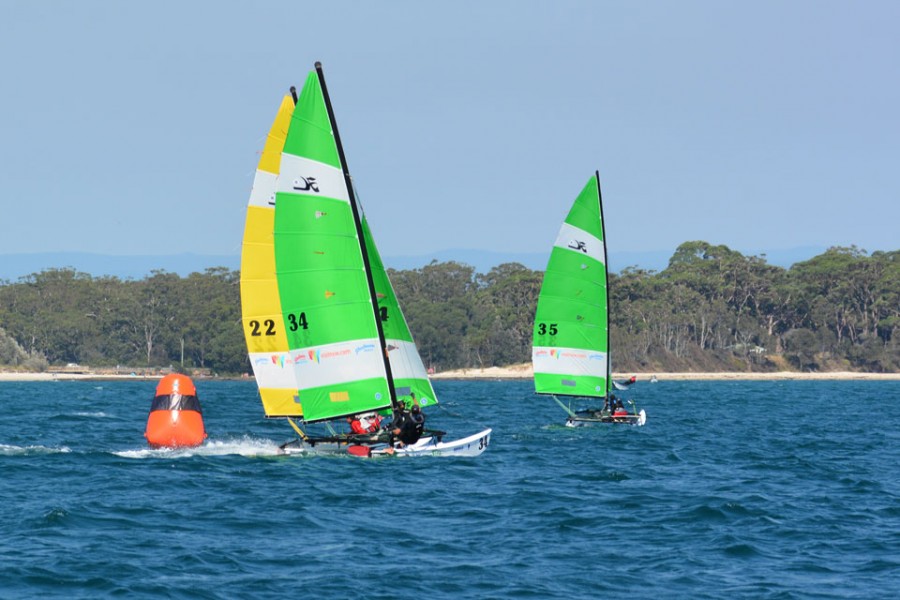 Hobie® 16 Open Series Qualifiers Day 1.