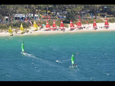 Day two of Hobie® 16 Masters Class picks up speed.